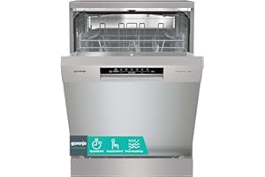 Gorenje GS642E90X Freistehender Geschirrspüler, 60 cm, 13 Maßgedecke, Total AquaStop, vollständiger Überlaufschutz, Hygiene Programm, SpeedWash Funktion, Selbstreinigung, UltraClean Besteckkorb