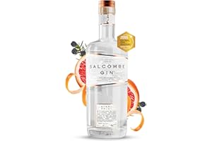 Salcombe Gin ‘Start Point’ London Dry Gin 70cl | 44% ABV | Award Winning Coastal Citrus Led Gin | Vegan | 1% Donated to Oceans | Distilled in Salcombe