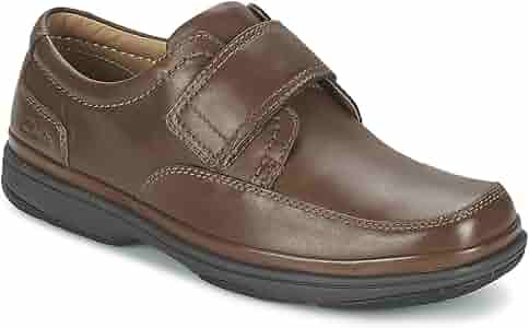 clarks mens velcro shoes