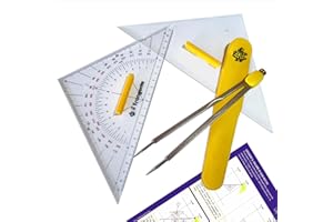 EDIZIONI IL FRANGENTE Set Squadrette e Compasso nautici - Kit Carteggio Sailor - Corredo Il Frangente STR 11