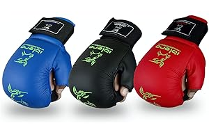 ISLERO FITNESS Gants de boxe en gel - Pour MMA, judo, taekwondo, arts martiaux, Jiu-Jitsu - Islero