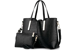 TcIFE Sac à Main Femme Sac Bandoulière Femme Ensembles de Sac Cabas