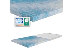 ‎ARBD ARBD Kaltschaum Topper 7cm H3 – mittelfester Matratzentopper 100x200 cm | Orthopädische Matratzenauflage für Einzelbett & alle Matratzen, atmungsaktiv & pflegeleicht