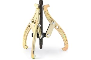 CGOLDENWALL Extracteur de Roulements 10 Pouces, avec 2/3 Mâchoires, en Acier au Carbone, pour Engrenages/Roulements/Volants/Poulies