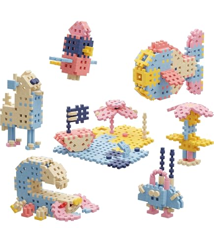 Marioinex Mini Waffle City Café – 80 Pezzi Con 2 Figure – Blocchi Costruzione - 4
