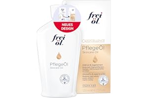 ‎FREI ÖL frei öl PflegeÖl, Hautpflege-Spezialist gegen Narben, Dehnungsstreifen und Pigmentflecken, Körperöl, Mikrobiom-freundlich und vegan, 125 ml