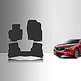 TOUGHPRO Floor Mat Accessories Set (Front Row + 2nd Row) Compatible with Mazda CX-5 - All Weather - Heavy Duty Black Rubber - 2017, 2018, 2019, 2020
