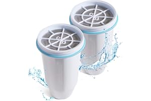 ZEROLIQUID Filtro de agua de repuesto compatible con jarras y dispensadores Zerowater ZR017 ZP010, quitar el 99,9% de plomo, cloro, fluoruro, metales pesados, PFOAPFOS, libre de BPA, certificado TUV, 6