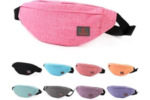 Tinyat Sac Banane Ville Travel Fanny Pack Ceinture Sac de Taille Sling Pocket Super léger pour Voyage Bum Bag T201