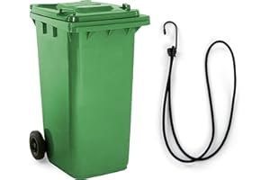 SHELVER Wheelie Bin Locks for UK, Wheelie Bin Lid Straps (Pack of 3)