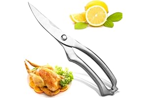 SWPEED Ciseaux Cuisine Multifonction, Inoxydable Sharp Professionnel Ciseaux à Volaille Ciseaux de Cuisine, pour Découper Poulet, Poisson, Viande, Os, légumes, Herbes
