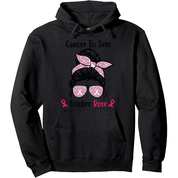 Sweatshirt Sensibilisation Cancer Du Sein - Ruban Rose Octobre 2024 - Pour Femmes, Survivantes, Soutien - Coupe Classique 241 G