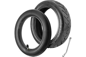 Xisair 8,5 Pulgadas Ruedas y Cámara de Aire Compatible con Xiaomi 4Lite/M365/Pro2/1S/MI3/Essential Scooter Eléctrico, 8 1/2 x2 Rueda y Neumático, Resistente al Desgaste Antideslizante Antideslizante