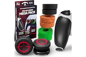 ProFPS Manette PS5 Accessoire PS5 - 6x Precision Rings PS5 & 2x Mixed Thumbstick PS5 & Controller Grip PS5 - Accessoire Gaming pour PS5 Console PlayStation 5 - Accessoires PS5 pour Joystick PS5