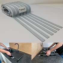 Nastro Adesivo Guarnizione Impermeabile 3,2m – Autoadesivo Per Cucina E Bagno - Foto 2