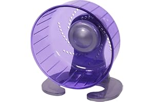 Rosewood Pico Laufrad für Hamster, mit Ständer, Violett