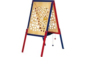 small foot 5171 Sentier d‘escalade XXL en bois, jeu merveilleux pour les anniversaires d’enfant, facile à plier et monter, à partir de 3 ans