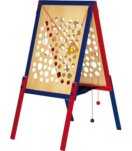 Genérico Jeu de la grenouille - Jeu de la Grenouille - Version classique en bois et métal - Crapaud colombien avec 6 palettes originales - Convient pour intérieur et extérieur (version colombienne Genérico Jeu de la grenouille - Jeu de la Grenouille - Version classique en bois et métal - Crapaud colombien avec 6 palettes originales - Convient pour intérieur et extérieur (version colombienne