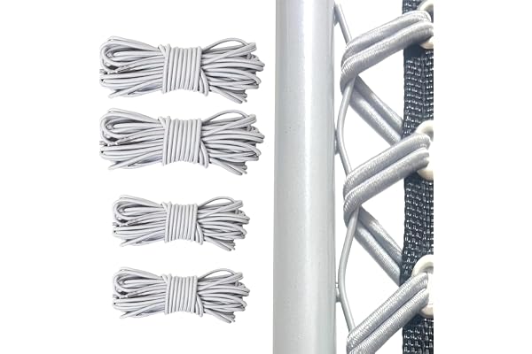 Hugwish 4 st universell solstol elastiskt band (2 x 2,2 m + 2 x 1,4 m) för avslappnad fåtölj noll gravitation elastisk fåtölj