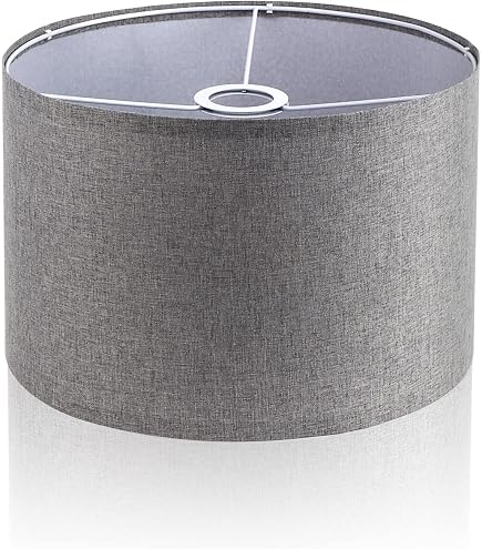 Brillibrum Paralume di design a righe, per portalampada E27 E14, forma
