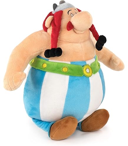 Lot De 6 Peluches Astérix Lidl – Obélix, Idéfix, Panoramix – Voir Photos
