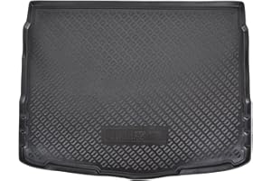 J&J AUTOMOTIVE | Alfombrilla de Goma para Maletero de Coche específica para Qashqai J11 2014-2021, Antideslizante, Ajuste, Borde Alto de 2 cm, Alfombrilla Protectora para el Maletero,