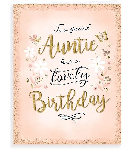 Me To You To A Special Aunty Birthday Card Mixed