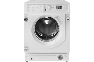 Indesit Push&Go Integrated Washer Dryer - White - 8+6 kg - 1400rpm - D/B Rated - BI WDIL 861485 UK