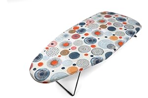 Jata HPLA5213 - Tabla de Planchar Sobremesa | Plegable Compacta | Malla Metálica | Válida para Colgar | Estampada | Dimensiones: 75 x 34 cm