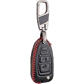 Alisveristime Deri Anahtar Kılıfı (Ford Fiesta, Focus, Mondeo, C Max, Kuga, Tourneo ile Uyumlu)