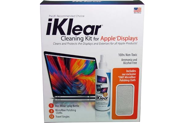 Klear Screen IK5MCK Kit de Nettoyage pour Appareil Apple Transparent