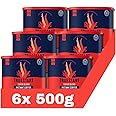 TrueStart Barista Grade Super Blend Instant Coffee - 500g (6x500), Premium Freeze Dried, Smooth Rich Coffee Beans Roast, 100% Full Flavour
