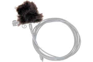 RØDE MINIFUR-LAV Paravientos deluxe para micrófono Lavalier Cubierta de piel artificial para paravientos