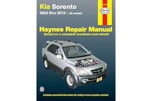 Kia Sorento, '03-'13 Haynes Repair Manual