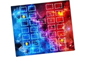 Paramint Power Clash - For Yugioh Playmat by Mad Hand - Compatible with Yu-Gi-Oh, TCG - Two-Player Master Rule Duel Field Zones, Large 2-Player Card Game Mat - Play Mat Art Designs & Accessories