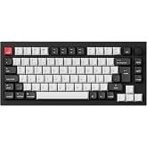 Keychron Q1 Hall-Effect%75 RGB T&uuml;rk&ccedil;e Nebula Switch Kablosuz Siyah Beyaz Mekanik Klavye