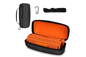 XBERSTAR Bolsa para altavoz Sony ULT Field 1, funda de transporte portátil para altavoz Bluetooth, bolsa de almacenamiento rígida de viaje con correa ajustable para el hombro, negro, Duradero