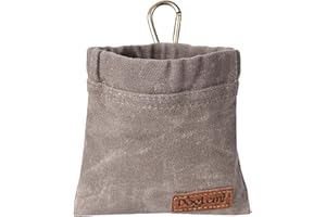 DUUCLUME Dog Treat Bag, Puppy Dog Training Pouch Hands-Free Walking Dog Treat Pouch, Includes Carabiner, for Pet Puppy Travel or Outdoor Use