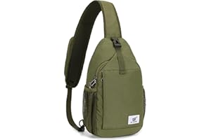 SKYSPER Sacs Bandoulière Homme Sling Bag Sac à Dos Anti - Pickpocket Sacoche Épaule pour Hommes et Femmes Voyage Sport