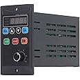 Luocute Variable Frequency Drive Controller Inverter Converter, 176‑264V Input 0‑220V Output 1.1KW for Motor Speed Control, Mini Motor Inverter Variable Frequency Drive