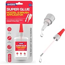 Strong With Glue Anti-Clog Superglue Glue Purpose, Instant 20 Super Cap, All G