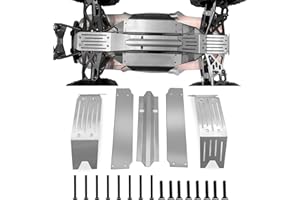 Runup Edelstahl Chassis Armor Skid Plate Guard Protect Set für 1/5 X-MAXX Xmaxx 6S 8S RC Buggy Truck Upgrade Teile