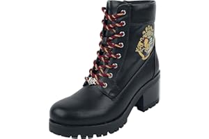 Harry Potter Ravenclaw Mujer Botas de Cordones Azul Oscuro Schnürung