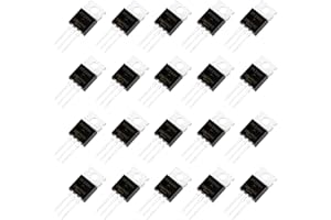 Fumanduo 20 Stück IRFZ44N N Kanal Gleichrichter Mosfet Transistor Leistungstransistor Sortiment N Kanal 3-polige Transistor Audio Transistor Darlington Transistor Power Mosfet 49A 55V für Industrie