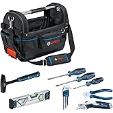 Bosch Professional Hand Tool Set 8 Pieces + GWT 20 Bags