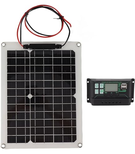 Kit Panneau Solaire 300W 12V/24V Avec Contrôleur 50A IP67 - Pour Camping-car, Camping, Plein Air - 5