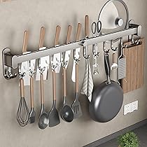 Colgar Barra Colgador Para Ollas Barra De Cocina Barra Colgadora