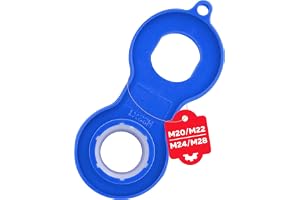 M. ROSENFELD HOME vattenkran sil nyckel – universal strålregulator verktyg för kran fäste M24, M22, M20, M28, aerator skiftny