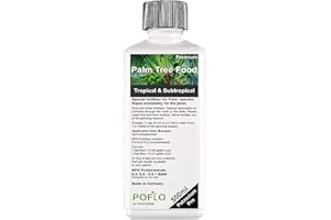 POFLO Palm Tree Liquid Fertilizer HighTech NPK, Root, Soil, Foliar, Fertiliser - Professional Plant Food (500ml)