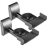 Lautsprecher Wandhalterung Universal Regal Boxen Wandhalter Regalboxen 2 er Paar 15 kg belastbar werkzeuglos schwenken neigen